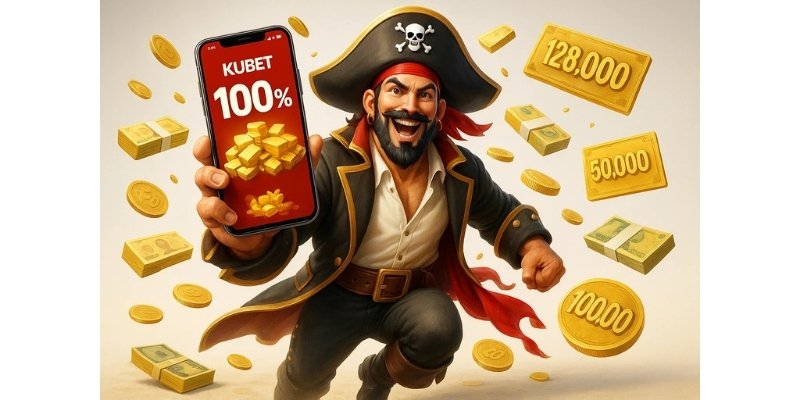 KUBET Game ưu đãi lớn cho người mới: tặng 100% lần nạp đầu và thưởng xác minh tài khoản lên đến 188K.