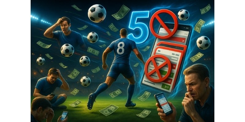 5 sai lầm phổ biến khi cược thể thao tại Kubet 77 khiến người chơi dễ mất phong độ và hụt kèo.