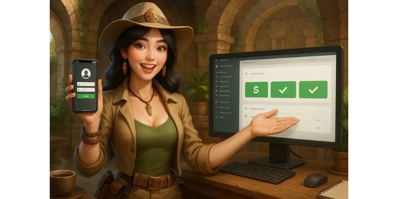 Đăng nhập Kubet giúp cập nhật khuyến mãi và kiểm tra bảo mật tài khoản thường xuyên.
