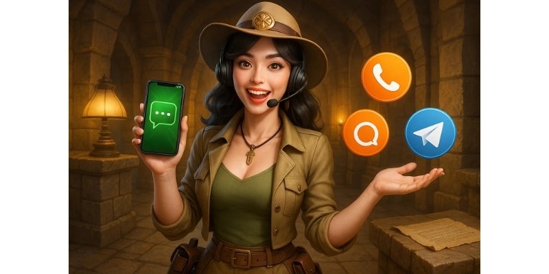 Đội ngũ hỗ trợ Kubet luôn sẵn sàng 24/7, giải quyết nhanh chóng mọi sự cố đăng nhập.