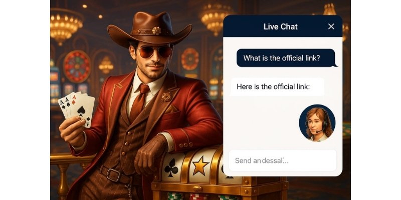 Hỗ trợ viên Kubet trực tuyến 24/7 gửi link mới và xác minh danh tính người chơi.