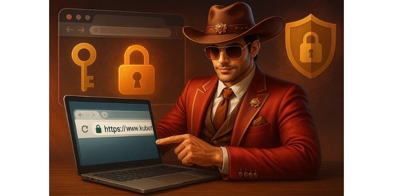 Giao diện truy cập Link Kubet chính thức – nơi người chơi có thể yên tâm đăng nhập mà không lo bị chặn hoặc mất tài khoản.