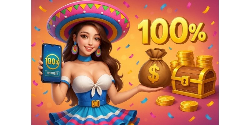 Nạp tiền Kubet lần đầu nhận ngay thưởng 100%, tối đa 588.000 VND cực hấp dẫn.